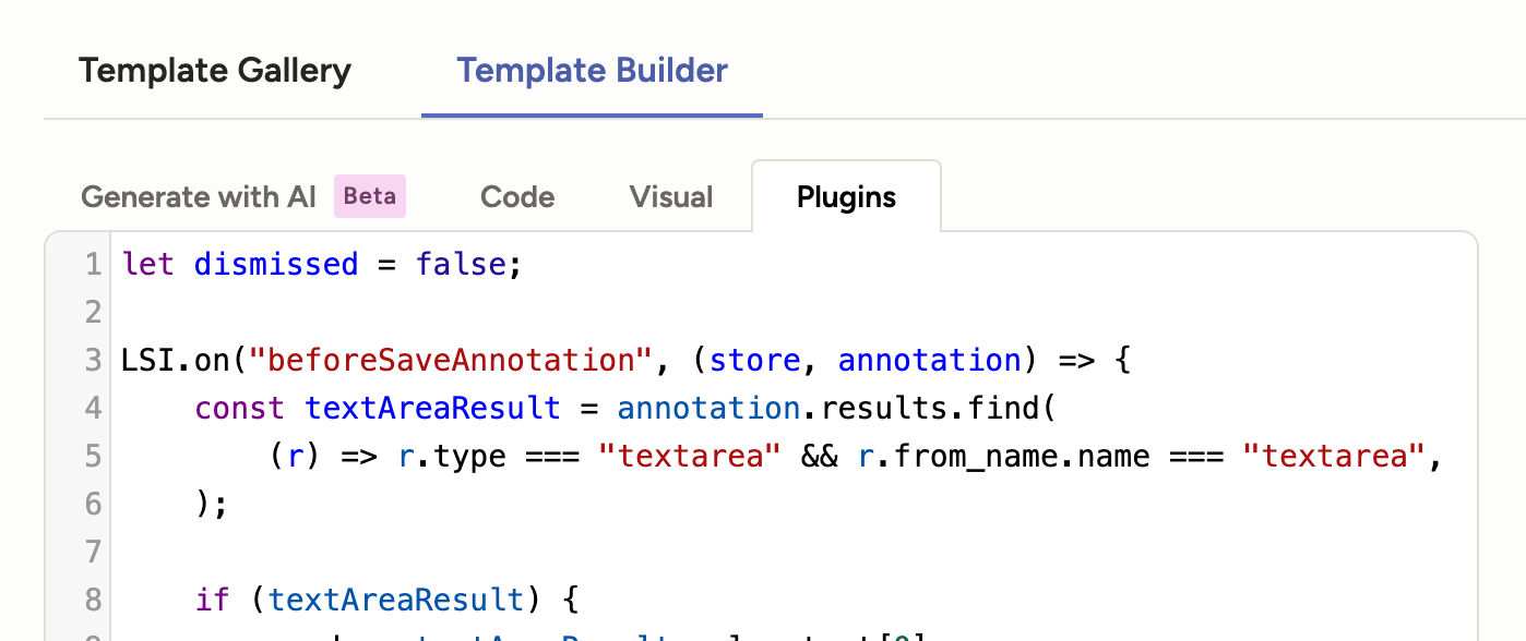 Screenshot of video timeline